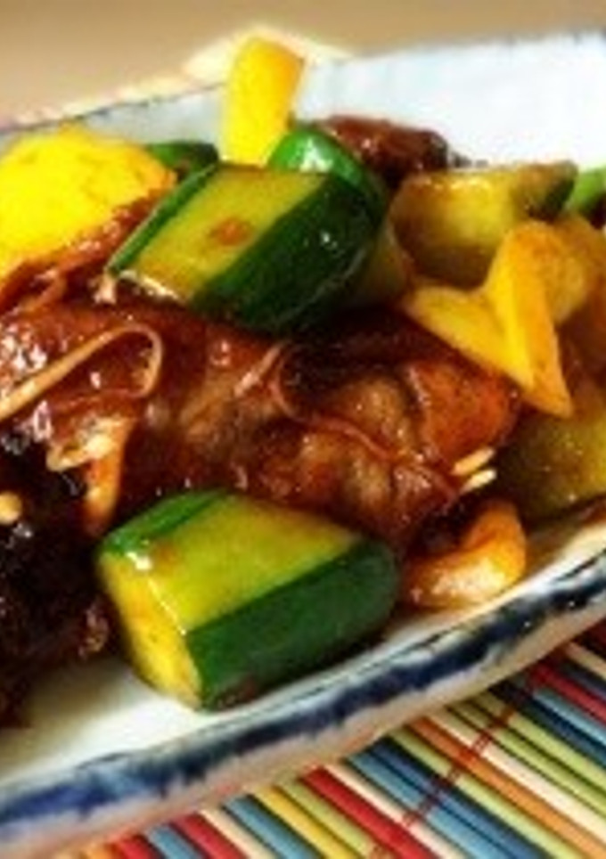胡瓜と牛肉のオイスターソース炒め-レシピのメイン写真