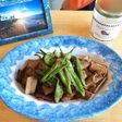 【ココナッツオイル】牛蒡と獅子唐の醤油煮