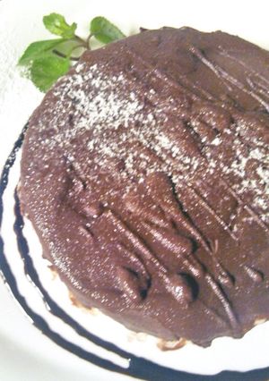 ビターチョコミントムースケーキ-レシピのメイン写真