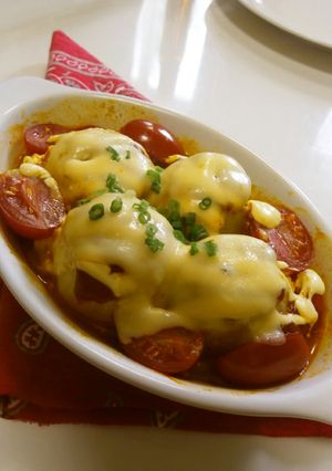 レンジで！玉ねぎのケチャマヨ焼き-レシピのメイン写真