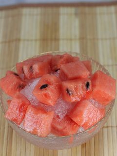 すいかのかき氷-レシピのメイン写真