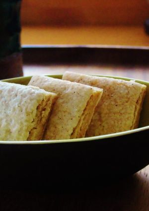 瓦煎餅みたいなクッキー-レシピのメイン写真