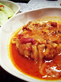 絶品簡単!ばぁばの鶏のケチャップ煮込み*-レシピのメイン写真