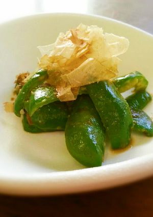 熟成与一味噌で作るピーマン炒め-レシピのメイン写真
