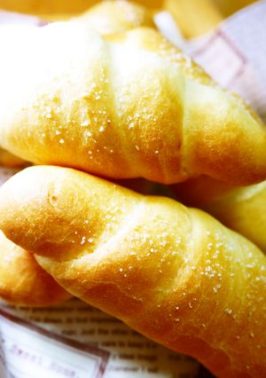 朝食&ランチに♪塩パン(HB&簡単成形)-レシピのメイン写真
