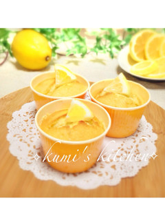 爽やかレモンマフィン♡しっとりふわふわ♡-レシピのメイン写真