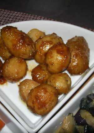 小粒の新じゃがの甘みそ煮-レシピのメイン写真