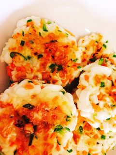【離乳食】はんぺんと野菜のおやき-レシピのメイン写真