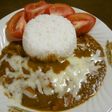 電子レンジであまり煮込まないチーズカレー