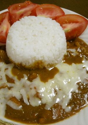電子レンジであまり煮込まないチーズカレー-レシピのメイン写真