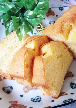 簡単♪HMで作るプレーンなパウンドケーキ-レシピのメイン写真