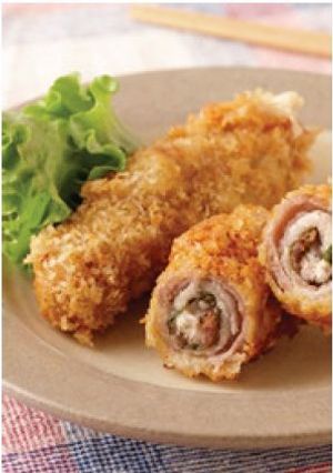 とろ〜りチーズの梅しそカツ-レシピのメイン写真