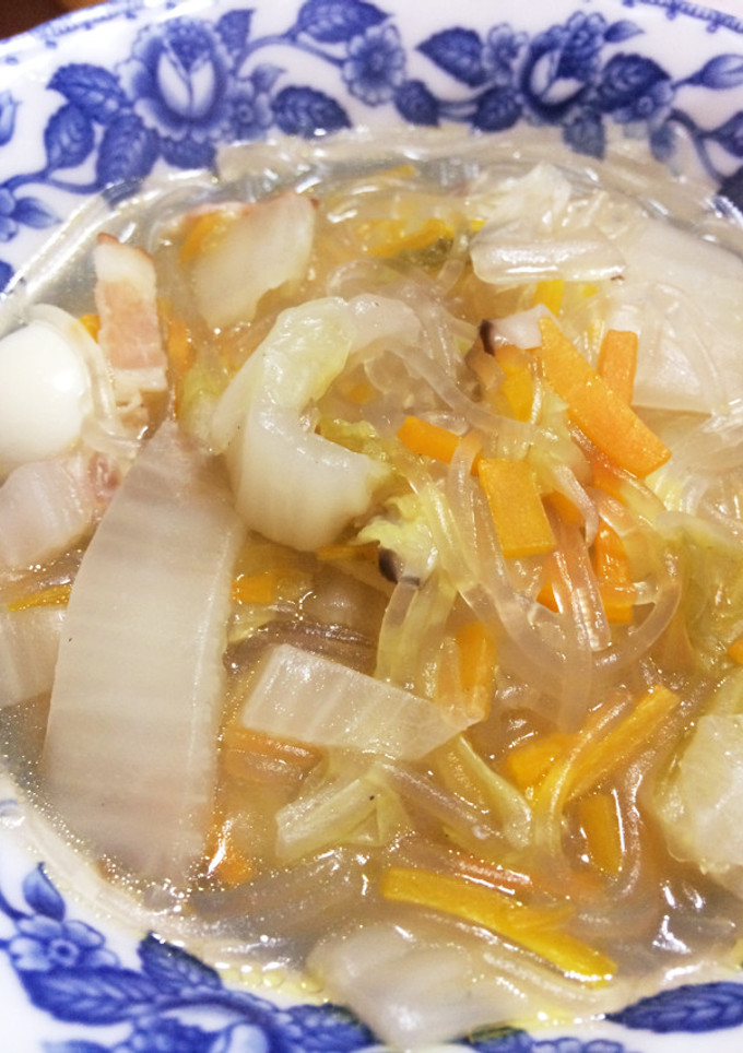 たっぷり♪はるさめスープ-レシピのメイン写真