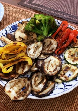 野菜のグリル**前菜、付け合わせに-レシピのメイン写真