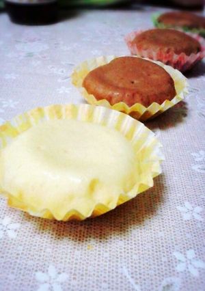 お弁当カップdeレンジ蒸しケーキ♡-レシピのメイン写真