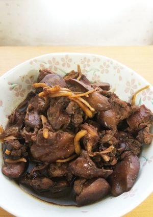 鶏レバーの甘辛煮-レシピのメイン写真
