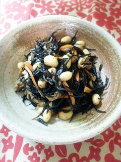 大豆とひじき炒め煮-レシピのメイン写真