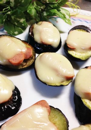 クレージーソルトで茄子のチーズ焼き-レシピのメイン写真