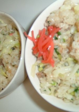 豚バラとシャキシャキ！キャベツごはん-レシピのメイン写真