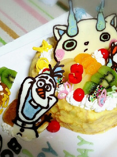 誕生日ケーキ-レシピのメイン写真