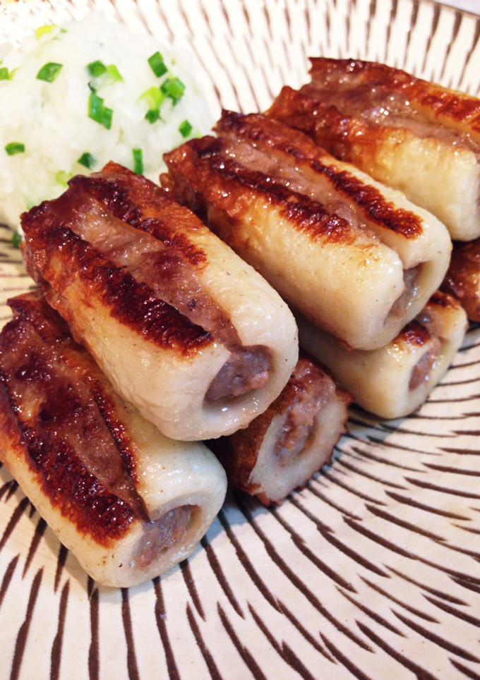 ちくわの肉詰め〜大根おろし添え-レシピのメイン写真
