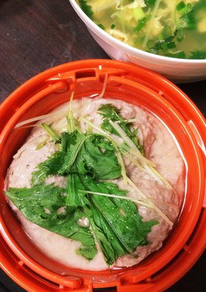 「肉団子」さっぱり味の蒸し肉団子-レシピのメイン写真