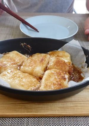 ストウブで餅-レシピのメイン写真