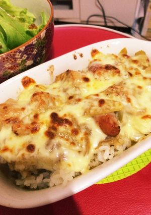 残り物グリーンカレードリア-レシピのメイン写真