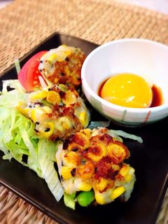 ぎょ魚❗️すり身でとうきびつみれ-レシピのメイン写真