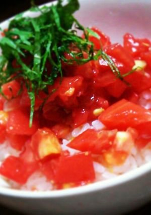 【男の料理】簡単！基本の塩トマト-レシピのメイン写真