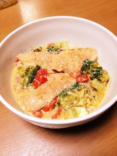鮭のトマトクリーム煮-レシピのメイン写真