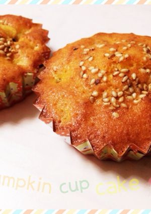 ♡かぼちゃのカップケーキ♡-レシピのメイン写真