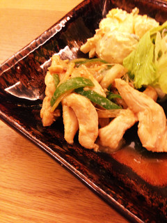 焼肉もどきの 焼きチキン (鶏むね肉)-レシピのメイン写真