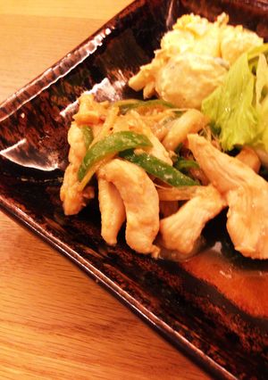 焼肉もどきの 焼きチキン (鶏むね肉)-レシピのメイン写真