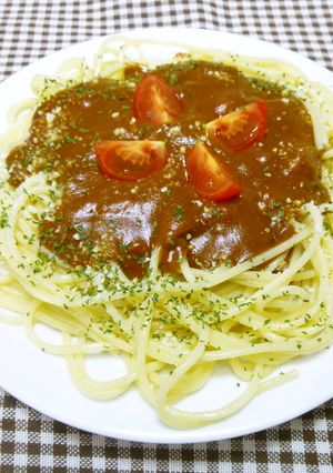 カレーミートスパ☆-レシピのメイン写真
