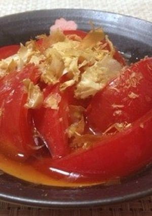 冷やしトマトの土佐酢漬け-レシピのメイン写真