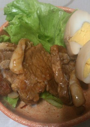 オイ酢ター煮豚-レシピのメイン写真