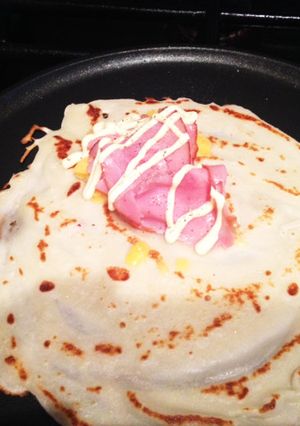 家にある材料で簡単クレープ！！-レシピのメイン写真