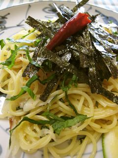 辛子明太子と大葉の和風パスタ-レシピのメイン写真