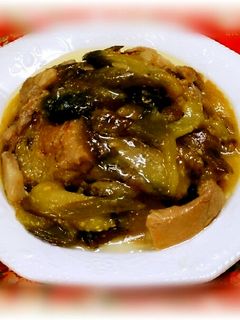 ゴハンが進む豚ロース肉 &なすの味噌炒め-レシピのメイン写真