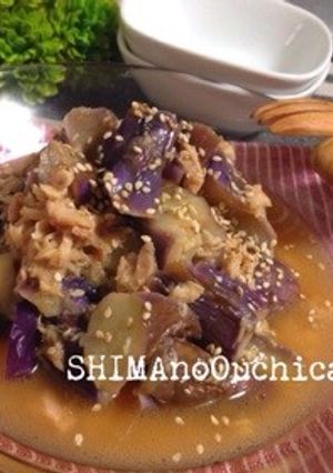 レンチン！で簡単 茄子の中華風煮浸し-レシピのメイン写真