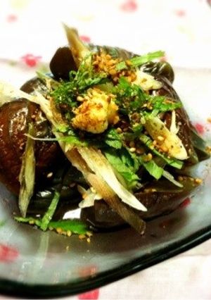 フライパンで簡単✳︎茄子の煮浸し-レシピのメイン写真