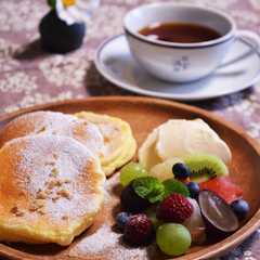 スフレパンケーキ-レシピのメイン写真