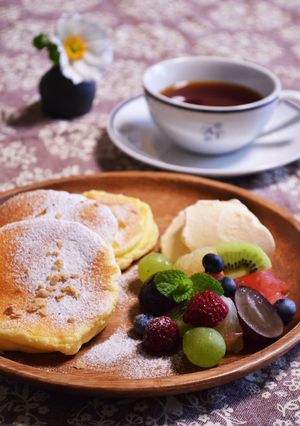 スフレパンケーキ-レシピのメイン写真