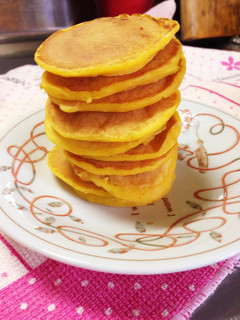 1歳〜かぼちゃパンケーキ♡-レシピのメイン写真