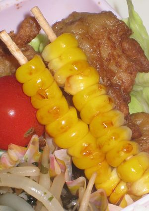 お弁当に★ミニ焼きとうもろこし-レシピのメイン写真