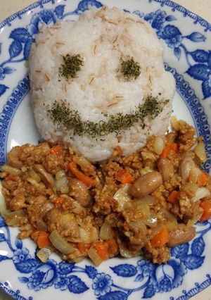 落花生入り♪レンチンドライカレー-レシピのメイン写真