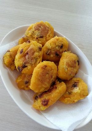 レーズン人参入りスイートポテト風お焼き-レシピのメイン写真