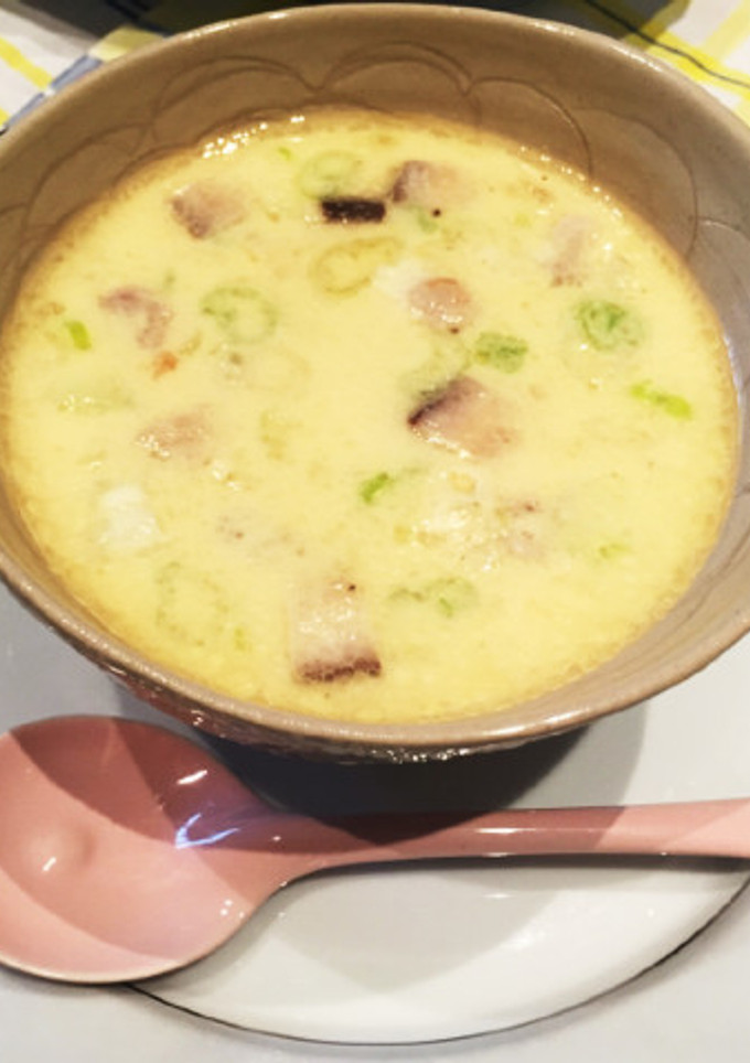 簡単◎豚肉と椎茸の茶碗蒸し-レシピのメイン写真