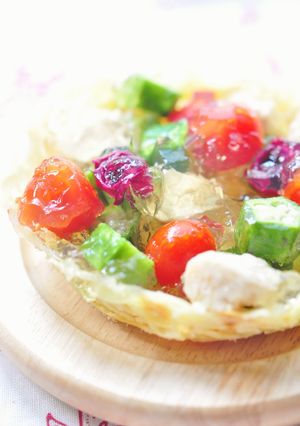 型まで食べれるゼリー寄せ-レシピのメイン写真